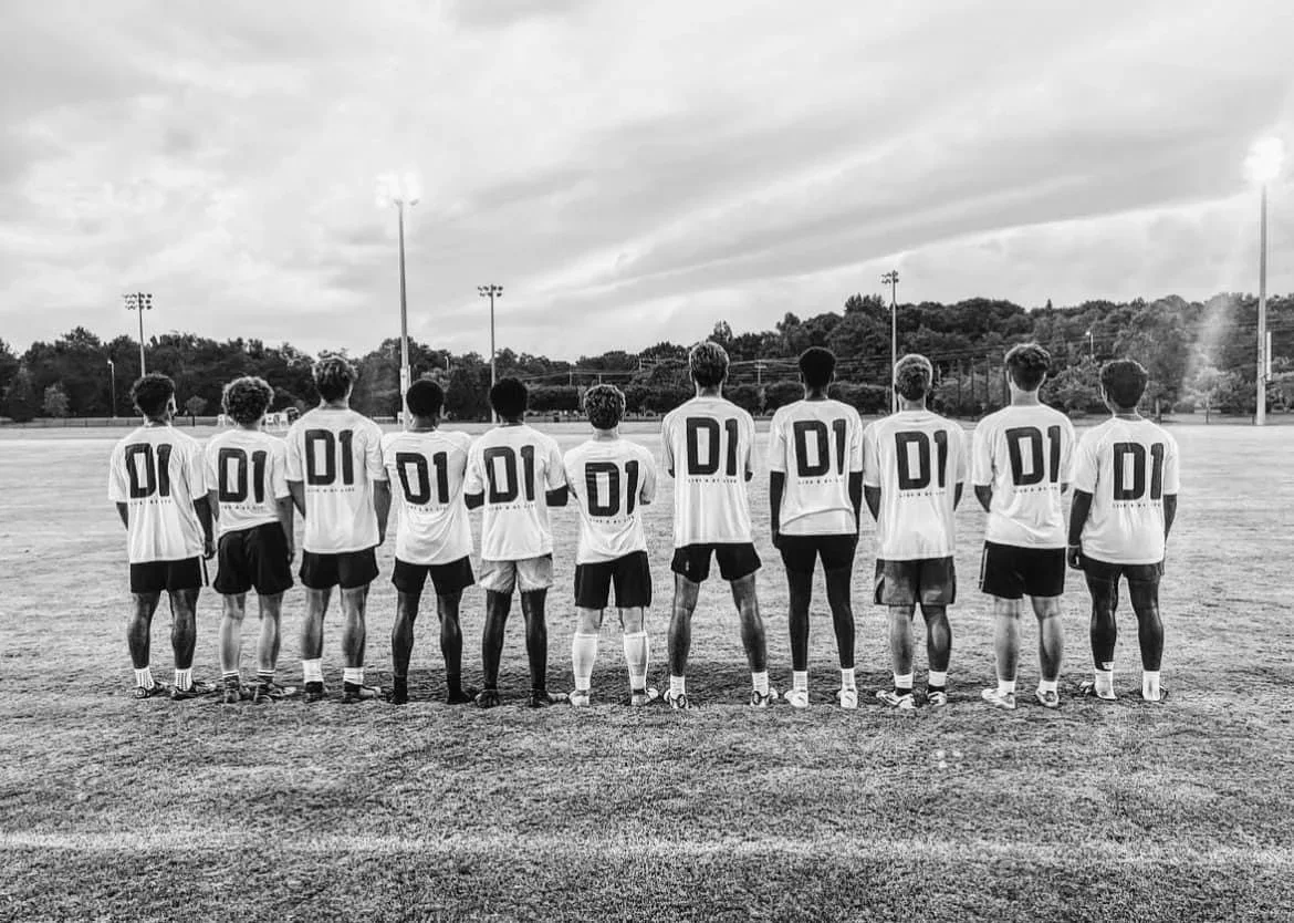 Dylan Pegues stretching — contact the D1 Life Foundation